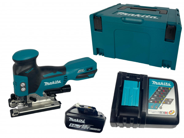 Makita DJV181RT1J inkl 1xAkku 5 Ah inkl DC18RC Ladegerät im Makpac