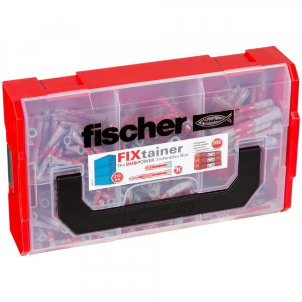 Fischer FixTainer - DuoPower Tiefenbiss-Box (210 Teile) 539867