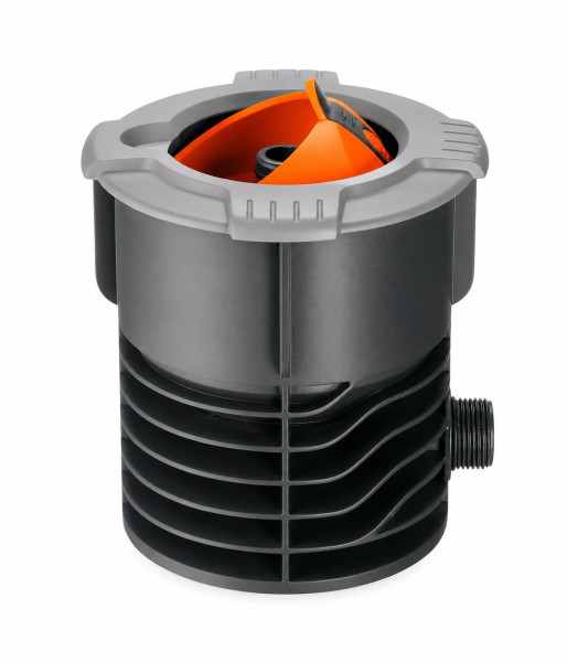  Gardena Sprinklersystem Anschlussdose: Systemanfang von Pipeline und Sprinklersystem, mit 3/4 Zoll-Außengewinde Anschluss, versenkbarer Kugeldeckel, inkl. Profi-System Hahnstück (2722-20)