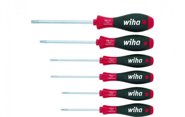 Wiha Schraubendreher Set SoftFinish® TORX® MagicSpring® 6-tlg. (27746)