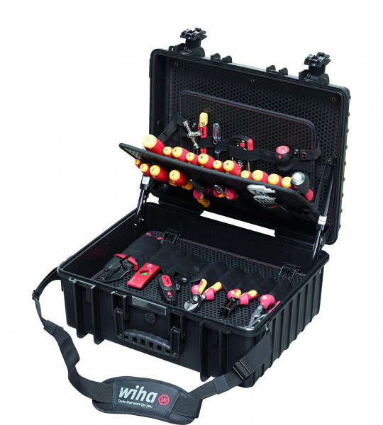 Wiha Werkzeug Set Elektriker Competence XL gemischt 80-tlg. in Koffer (40523)