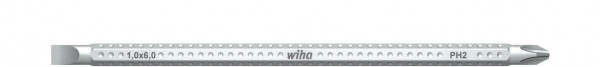 Wiha Schraubendreher mit Wechselklinge SYSTEM 6 Schlitz, Phillips