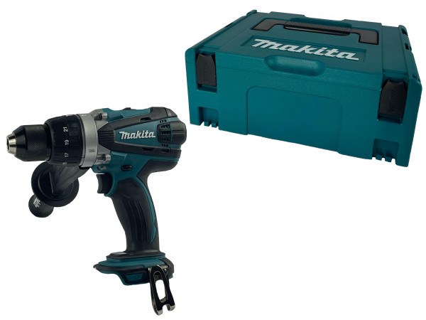 Makita Akku-Schlagbohrschrauber DHP458ZJ solo im Makpac