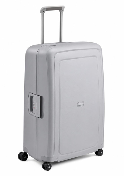  Samsonite S'Cure - Spinner XL, Koffer, XL (81 cm), 138 L, Silber (Silver