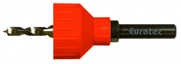 Eurotec Bohrsenker für Terrassenschraube Drill-Stop, Kappe: orange