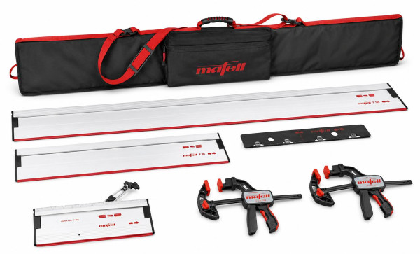 Mafell Führungsschienentaschen-Set F 80 + F 160 + F-WA + F-VS + 2× F-SZC 180 + TZ-FST1600  209592
