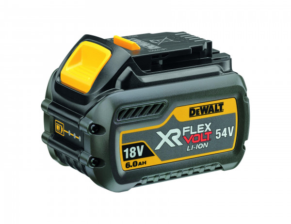 DeWalt DCB546 Flexvolt XR Lithium-Ionen-Akku, 2 Stück, 18 V / 54 V, 6,0 Ah