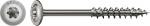 SPAX HI.FORCE, Vollgewinde, Tellerkopf, T-STAR plus, 4CUT, Edelstahl rostfrei A2