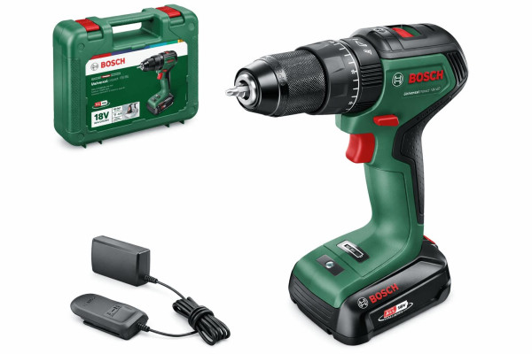 Bosch UniversalImpact 18V-60 Akku-Schlagbohrschrauber  18V, inkl. Akku & Koffer, vielseitig für Bohren & Schrauben