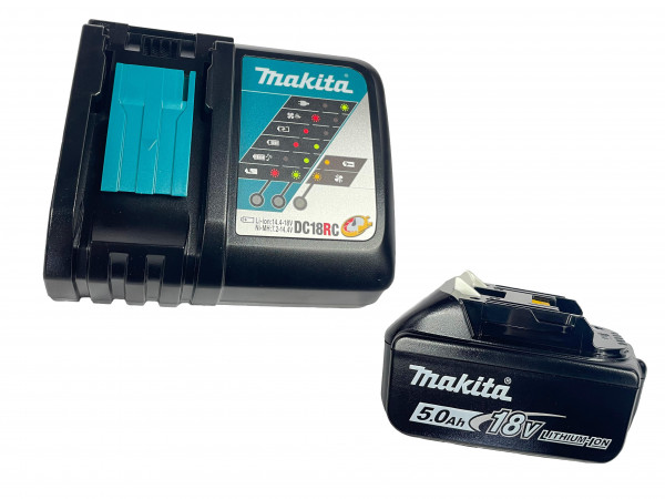 Makita Power Source Kit 18V mit 1x BL1850B Akku 5,0Ah + DC18RC Ladegerät 