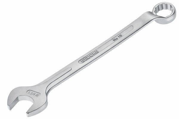 GEDORE Ring-Maulschlüssel 1.3/4" AF gekröpft, 12-kant, zöllig  Modell 1 B