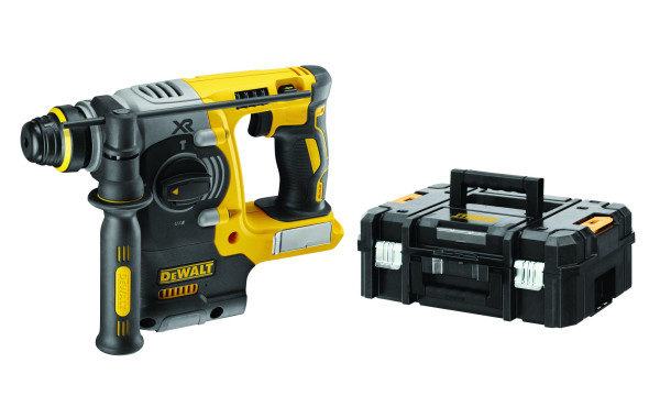 DEWALT SDS-plus XR Akku-Kombihammer/Schlagbohrmaschine (18V, bürstenlos, 24mm, ideal für Bohranker/Befestigungslöcher, Vibrationsreduzierung, ohne Akku & Ladegerät), DCH273NT