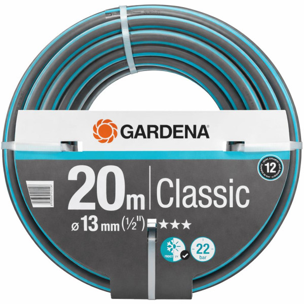 Gardena Gartenschlauch 20 m blau  Wasserschlauch für Gartenbewässerung