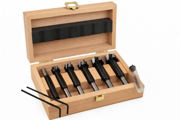 FAMAG Bormax 2.0 WS Prima Staketenbohrer-Set 5-teilig  Ø 1625 mm im Holzkasten