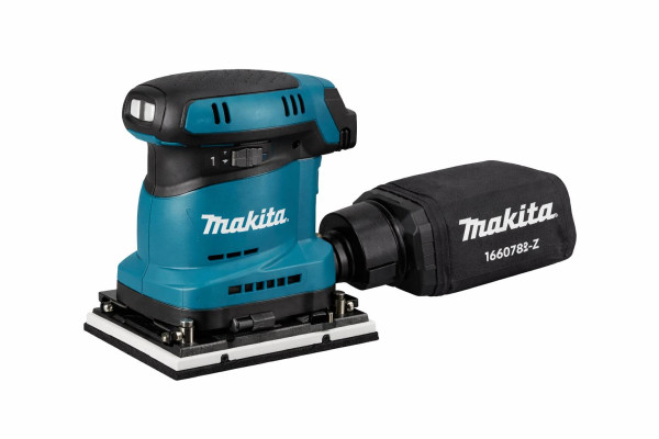 Makita Exzenterschleifer, 18 V, LXT, 114 x 140 mm, Pinzette DBO482Z