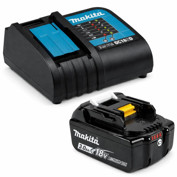 Makita Power Pack 18V LXT  Akku 3,0 Ah inkl. Ladegerät DC18SD (Modell 198399-6)