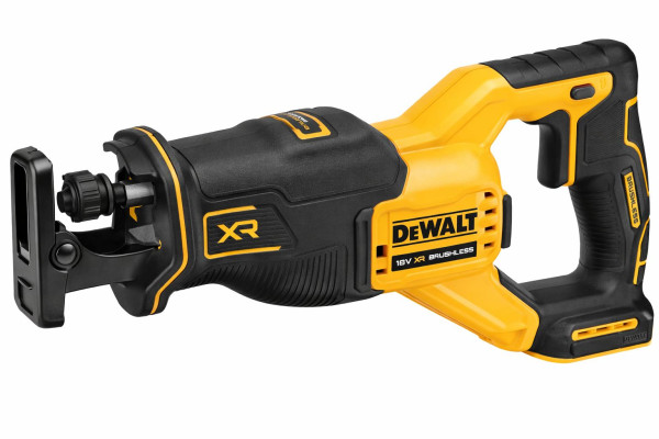 Dewalt 18V XR Akku-Säbelsäge DCS382N (bürstenloser Motor, sehr kompakt, max. Schnittleistung 300mm, hohe Schnittgeschwindigkeit, mit LED-Licht, Lieferung ohne Akku & Ladegerät)