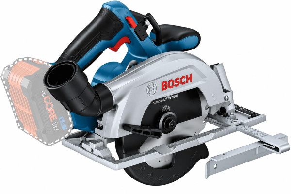  Bosch Professional 18V System Akku Kreissäge GKS 18V 57-2 (165mm Sägeblatt, 57 mm Schnitttiefe, ohne Akku/Ladegerät)