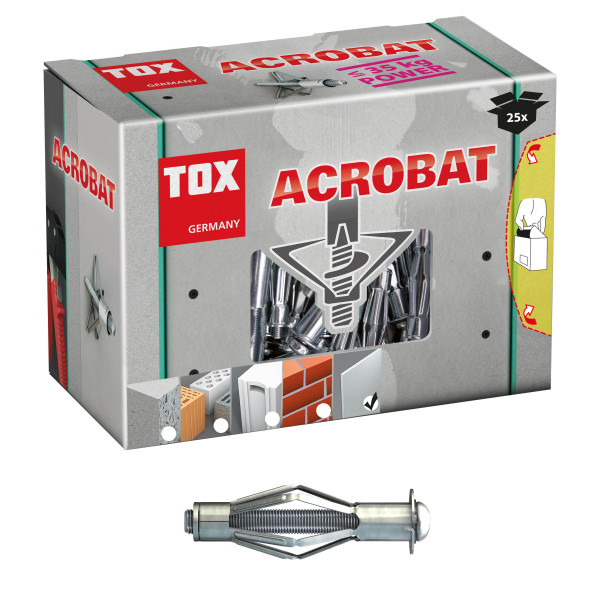 TOX Metall-Hohlraumdübel Acrobat