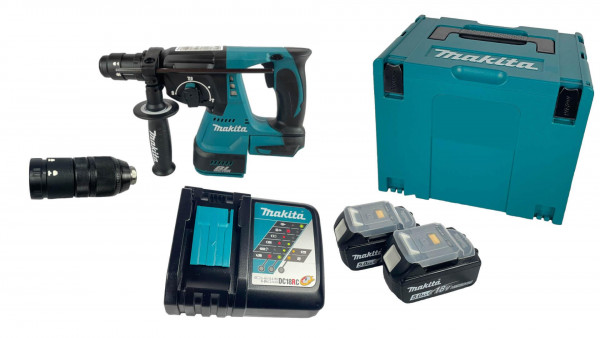 Makita DHR243RTJ in Box inkl 2xAkku 5,0 Ah und Ladegerät