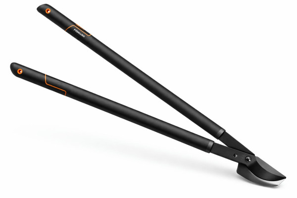 Fiskars SingleStep Bypass-Astschere L38  82 cm Astschere für frisches Holz mit antihaftbeschichteten Klingen