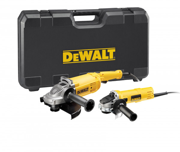 Dewalt, Winkelschleifer Doppelset 230/125mm